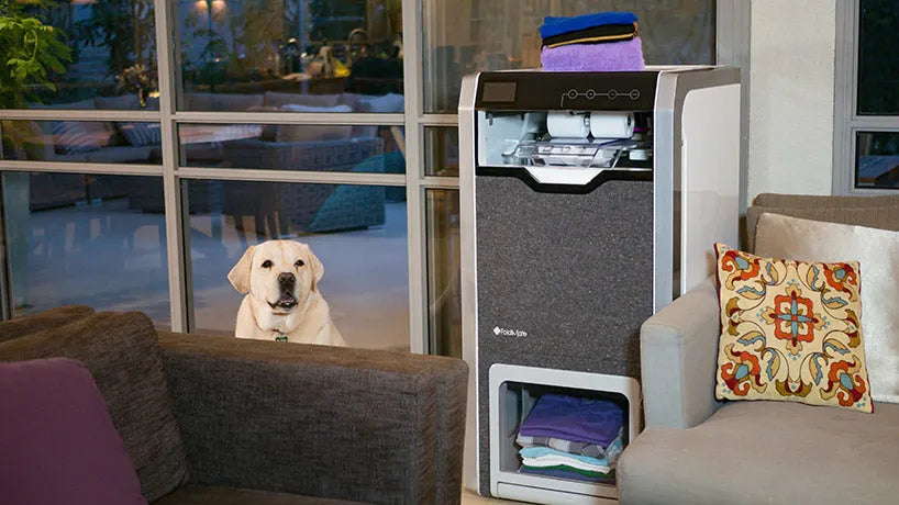 FOLDIMATE : La machine qui repasse et plie vos vêtements