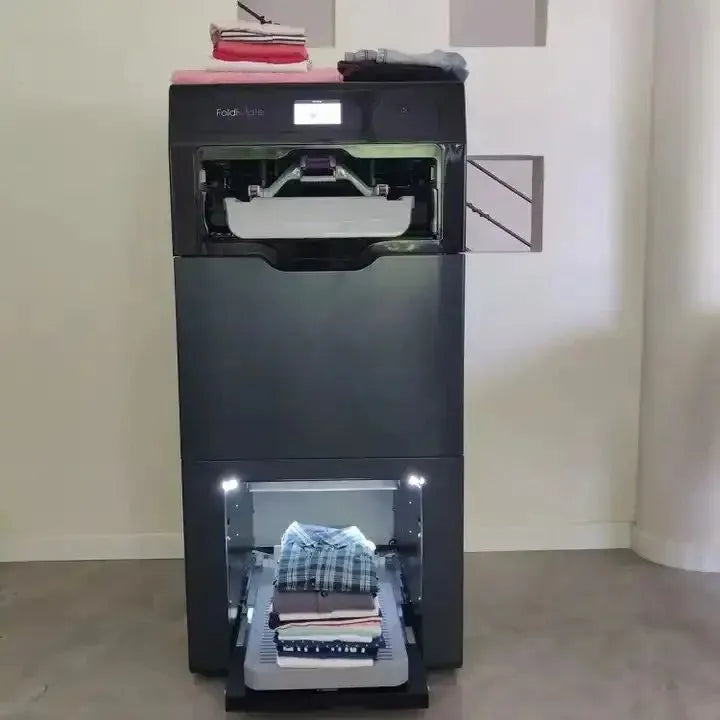 FOLDIMATE : La machine qui repasse et plie vos vêtements